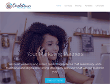 Tablet Screenshot of circletownmarketing.com
